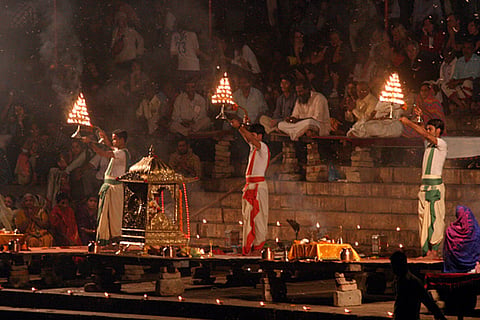 Evening aarti